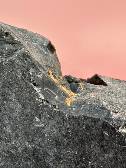 Velvet Obsidian Mineral - 5.75"x4.75"x1"
