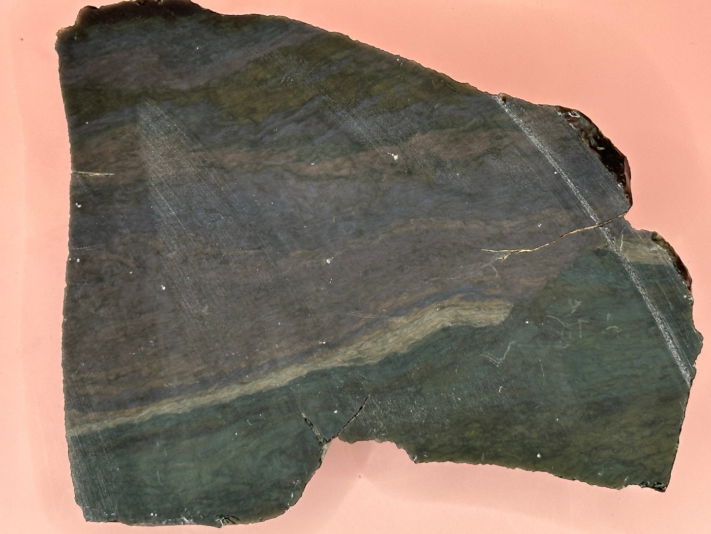 Velvet Obsidian Mineral - 5.75"x4.75"x1"