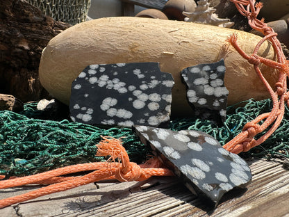 Snowflake Obsidian Slab