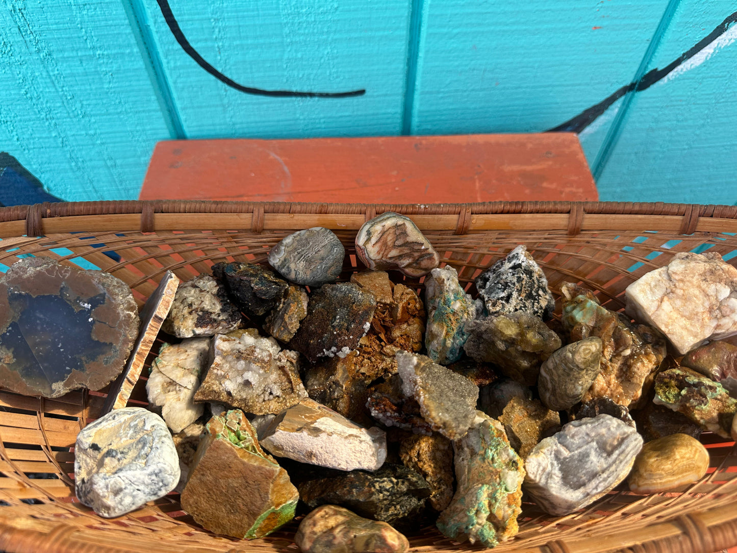 Random Selection of a Rock Or Mineral