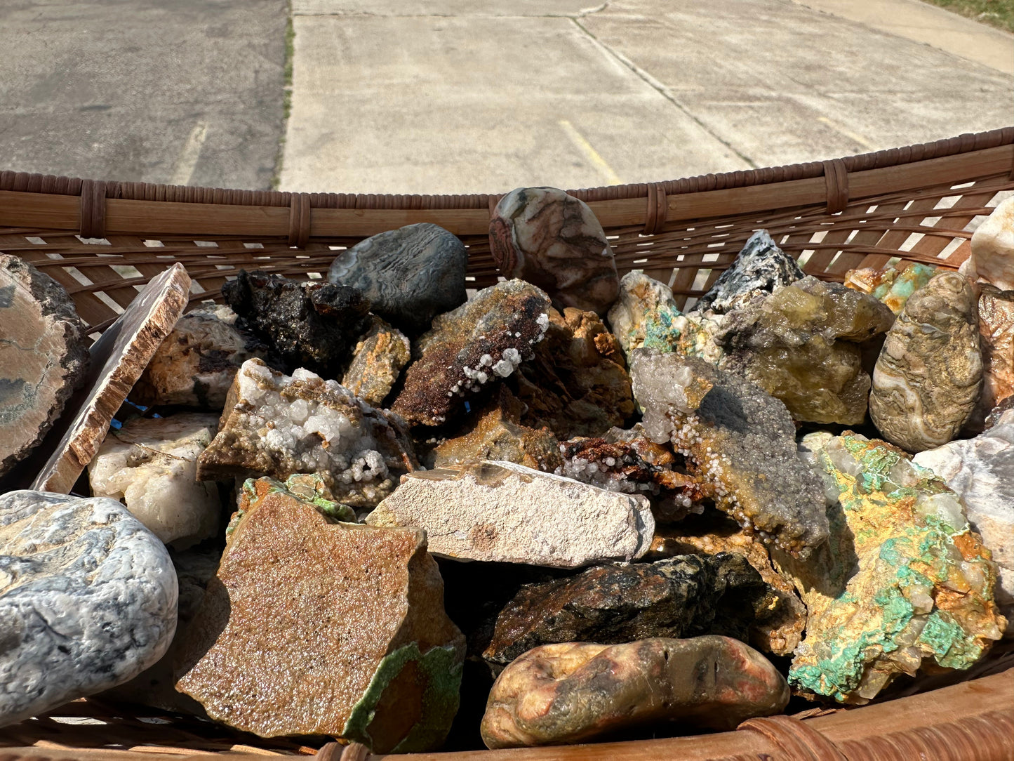 Random Selection of a Rock Or Mineral