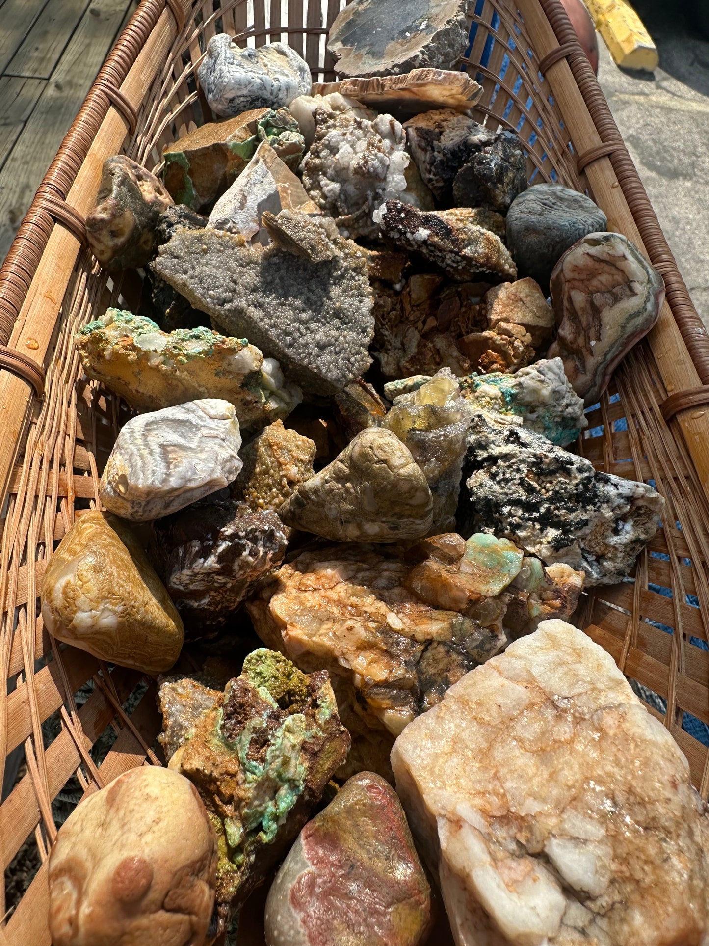 Random Selection of a Rock Or Mineral
