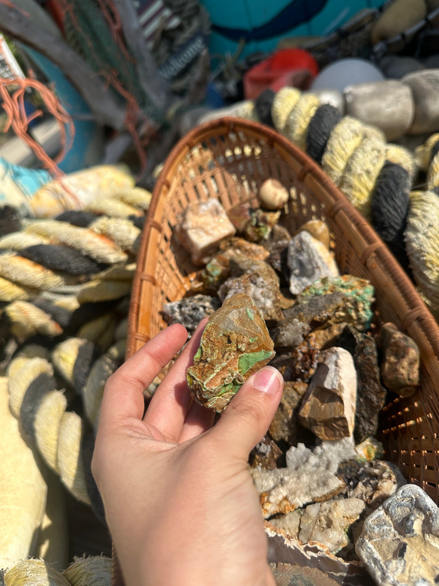 Random Selection of a Rock Or Mineral