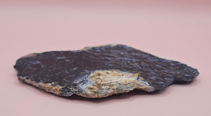 Rare Namibian Petersite stone specimen for mineral collectors, metaphysical decor, geology enthusiasts