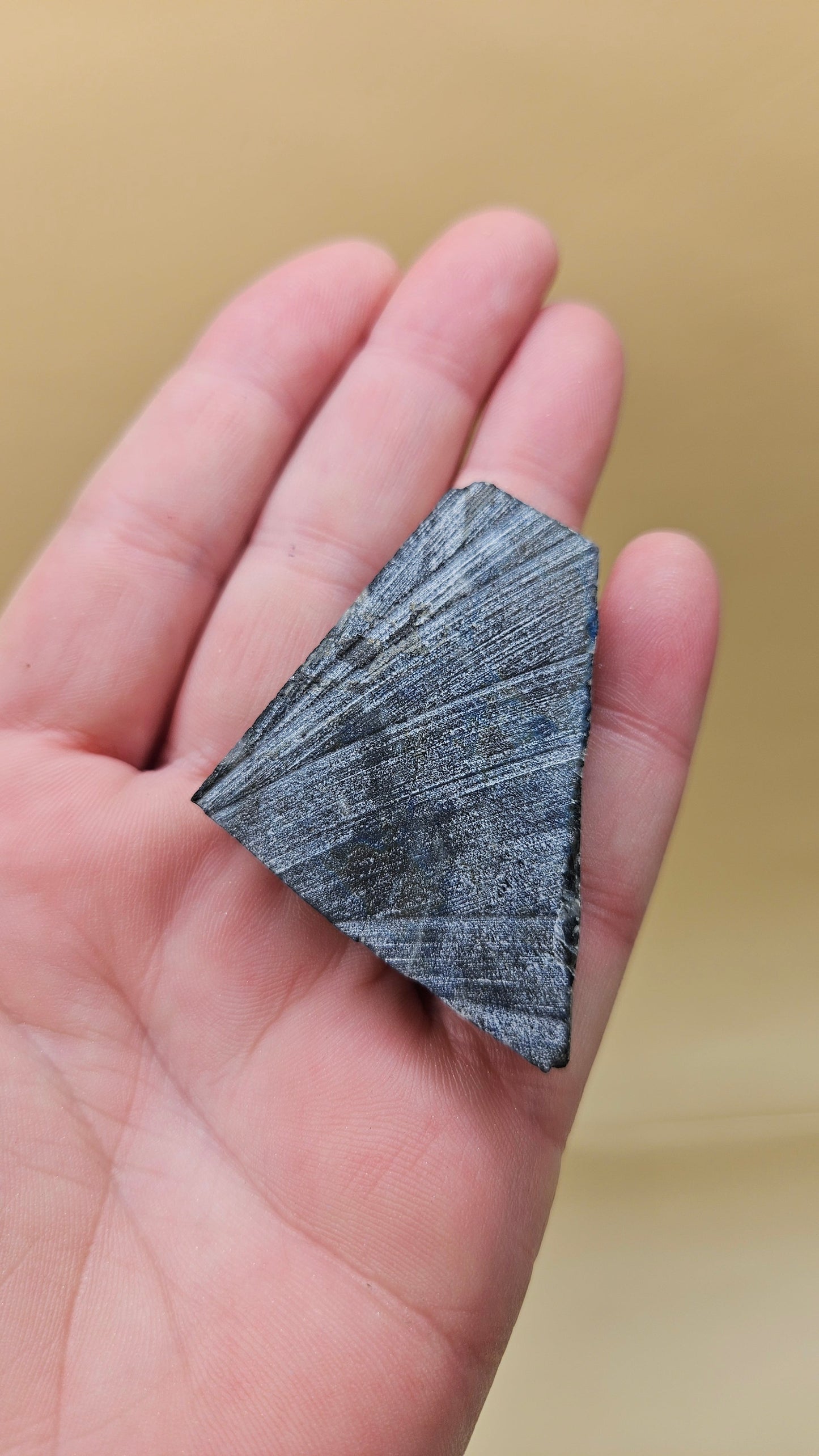 Rare Spectrolite Slab from Finland – 28g Iridescent Feldspar Gemstone for Display or Lapidary Use